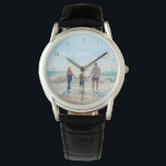 Benutzerdefiniertes Geschenk für Ihr Lieblings-Fot Armbanduhr<br><div class="desc">Benutzerdefiniertes Foto - Einzigartiges Design Personalisierte Familie / Freunde oder Persönliches Geschenk - Fügen Sie Ihr Foto / Text / mehr - Vergrössern und verschieben oder entfernen und hinzufügen / Bild mit Anpassungs-Tool !</div>