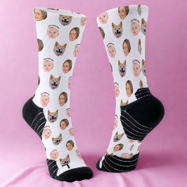 Benutzerdefiniertes Gesicht, benutzerdefiniertes F Socken