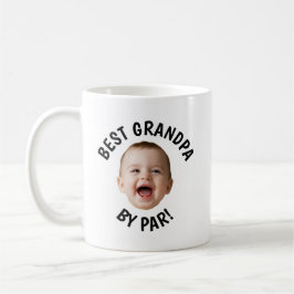 Benutzerdefiniertes Gesicht Bester Opa von Par  Kaffeetasse