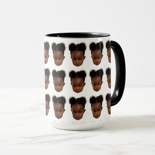 Benutzerdefiniertes Gesicht mit Foto Hochladen Ihr Tasse (VorderseiteRechts)