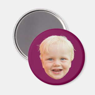 Benutzerdefiniertes Gesicht Personalisiertes Bild Magnet