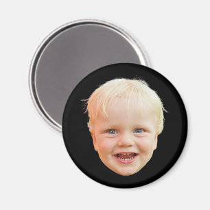 Benutzerdefiniertes Gesicht Personalisiertes Bild  Magnet