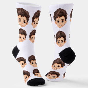 Benutzerdefiniertes Gesicht Personalisiertes Foto  Socken
