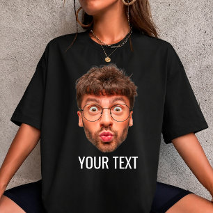 Benutzerdefiniertes Gesicht T-Shirt Personalisie