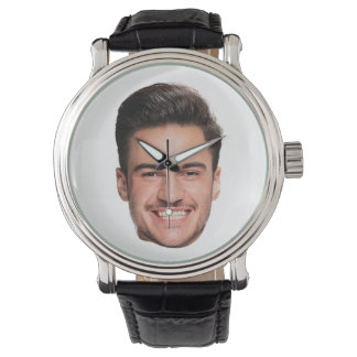 Benutzerdefiniertes Gesichtsfoto Armbanduhr