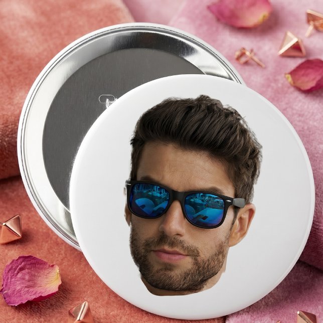 Benutzerdefiniertes Gesichtsfoto Button (Von Creator hochgeladen)
