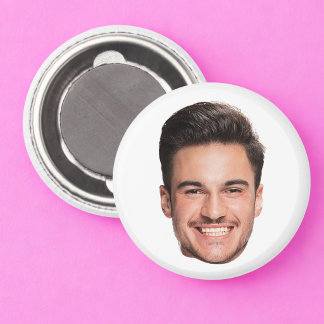 Benutzerdefiniertes Gesichtsfoto Magnet