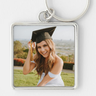 Benutzerdefiniertes Graduate-Foto Schlüsselanhänger