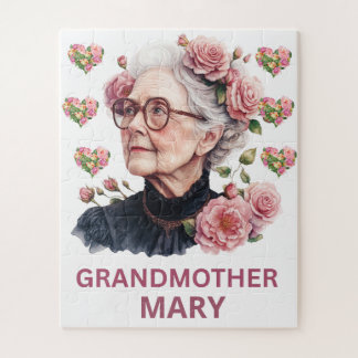 Benutzerdefiniertes Großmutter Mary Florales Wasse