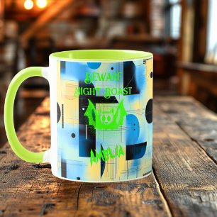 Benutzerdefiniertes Halloween - Elektrischer Grüne Tasse