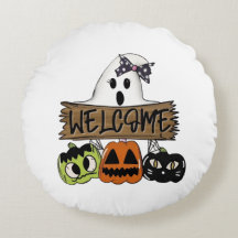 Benutzerdefiniertes Halloween-Willkommensschild Ru