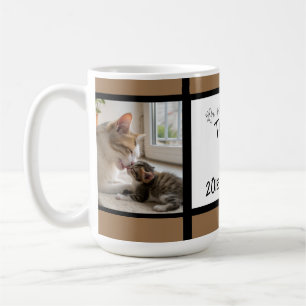Benutzerdefiniertes Haustier-Erinnerungsfoto Kaffeetasse
