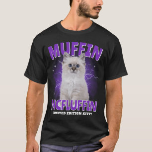 Benutzerdefiniertes Haustier-Foto-Bootleg-Rap-Vint T-Shirt