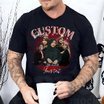 Benutzerdefiniertes Haustier, Retro Graphic 90s He T-Shirt<br><div class="desc">Mit diesem Vintagen Bootleg-Stil lassen Sie die kühnen Kräfte der 90er Jahre wieder zurück. Als flexible Vorlage konzipiert, bietet es Ihnen die Möglichkeit, Ihr eigenes, einzigartiges Shirt zu erstellen, inspiriert durch die Retro-Grafik und übergroßen Designs, die das Jahrzehnt bestimmt haben. Ob Sie gewollt haben, einen klassischen Rap-Bootleg-Look zu machen, Ihr...</div>