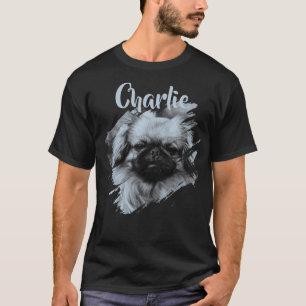 Benutzerdefiniertes Haustierfoto & Namens-Shirt T-Shirt