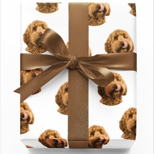 Benutzerdefiniertes Haustierfoto Personalisiert Geschenkpapier