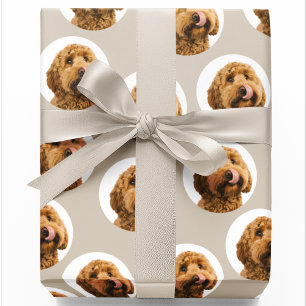 Benutzerdefiniertes Haustierfoto   Personalisiert  Geschenkpapier