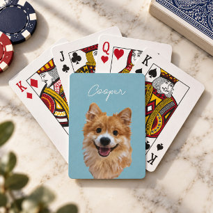Benutzerdefiniertes Haustierfoto - Süßes Geschenk Spielkarten