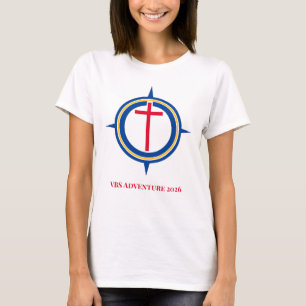 Benutzerdefiniertes Heiliger Kompass Christliches T-Shirt