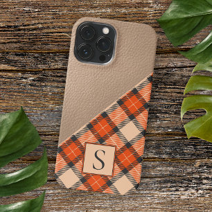 Benutzerdefiniertes Herbst-Kürbis-Orange-Braun-Tar iPhone 16 Pro Max Hülle