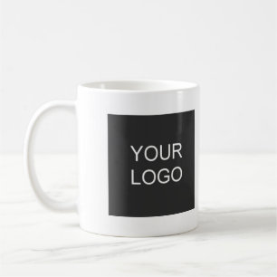 Benutzerdefiniertes Hinzufügen eines Firmenlogo Kaffeetasse