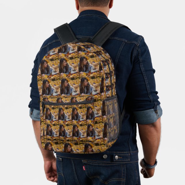 Benutzerdefiniertes Hinzufügen geteerter Foto Bedruckter Rucksack (Insitu (Modell))