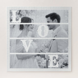 Benutzerdefiniertes Hochzeitsfoto "LIEBE"