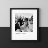 Benutzerdefiniertes Hochzeitsfoto – Liebe dich für