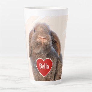 Benutzerdefiniertes Holland Lop Kaninchen Foto Nam Milchtasse