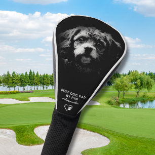 Benutzerdefiniertes Hund Foto Bester Cavapoo-Vater Golf Headcover