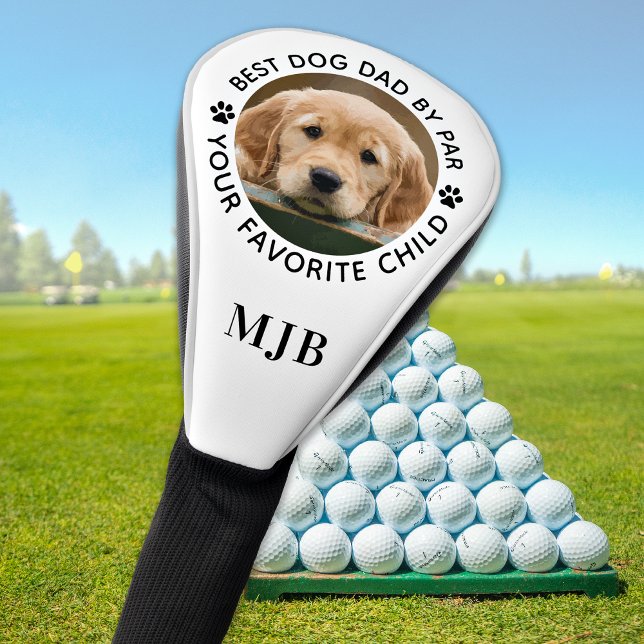 Benutzerdefiniertes Hund Foto Bester Vater nach Pa Golf Headcover (Von Creator hochgeladen)