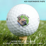Benutzerdefiniertes Hund Foto Bester Vater nach Pa Golfball<br><div class="desc">Bester Vater Par ... Zwei Ihrer Lieblingssachen, Golf und Ihr Hund ! Jetzt kannst du deinen besten Freund mitnehmen, während du 18 Löcher spielst. Passen Sie diese Golfbälle und Golfaccessoires mit Ihren Hunden Lieblings-Foto und Namen an. Gutes Geschenk für alle Golf- und Hundefreunde, vom Hund ! COPYRIGHT © 2020 Judy...</div>