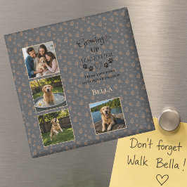 Benutzerdefiniertes Hunde-Foto Magnet