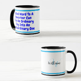 Benutzerdefiniertes inspirierendes Zitat | Motivie Tasse
