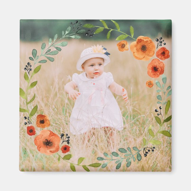 Benutzerdefiniertes Instagramm-Foto | Erstellen Si Magnet (Vorne)