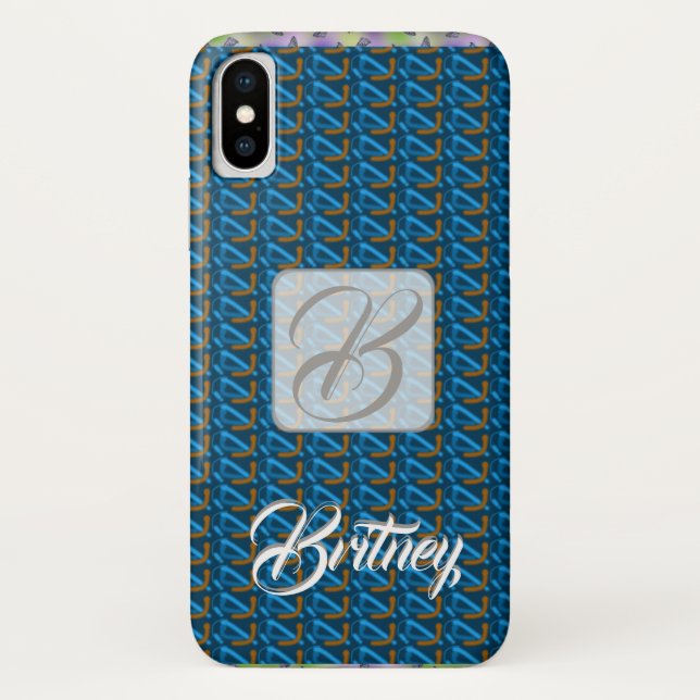 Benutzerdefiniertes Iphone x Handy-Gehäuse Case-Mate iPhone Hülle (Rückseite)