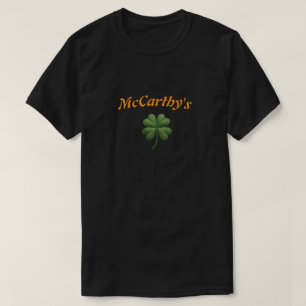 Benutzerdefiniertes Irisches Namen Glückliches St. T-Shirt