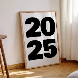 Benutzerdefiniertes Jahr für das Print-Poster-Papi Poster