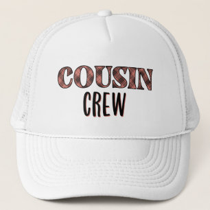 Benutzerdefiniertes Karomuster Cousin Crew Cousin Truckerkappe