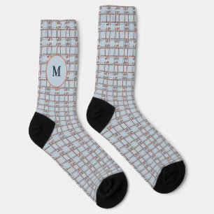 Benutzerdefiniertes Küsten-Terrakotta-Griechisches Socken