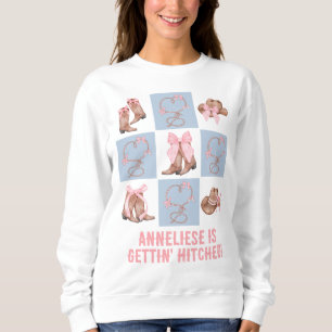 Benutzerdefiniertes Landesthema Heiratskandidatin Sweatshirt