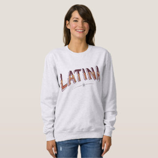 Benutzerdefiniertes Latina Graphic T-Shirt - Fett Sweatshirt