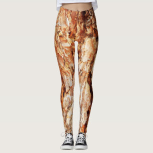 Benutzerdefiniertes Leggings-Baumstrukturdesign Leggings
