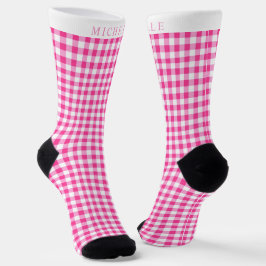 Benutzerdefiniertes, leuchtendes, weißes, akkantes socken