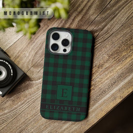 Benutzerdefiniertes Licht-Dunkel-Schachbrettmuster iPhone 15 Pro Max Hülle