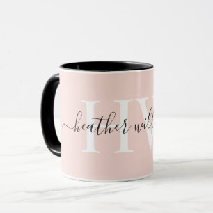 Benutzerdefiniertes Licht-Weich-Pastell-Einzelfarb Tasse