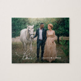 Benutzerdefiniertes Liebe-Puzzle mit benutzerdefin