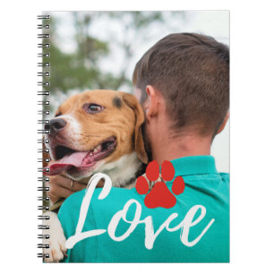 Benutzerdefiniertes LIEBE PW Druckkopf Lover Pet F Notizblock