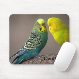 Benutzerdefiniertes Liebe- und Liebe-Textformatbil Mousepad