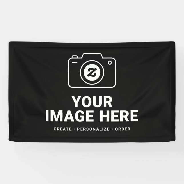 Benutzerdefiniertes Lieblingsfoto-Design Banner (Horizontal)